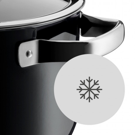 WMF WMF Wok inkl. Glasdeckel PLATINUM grau WMF вок со стеклянной крышкой PLATINUM