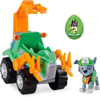 Spin Master PAW Patrol Dino Rescue Themed Basic Vehicles mit Hundefigur und Uberraschungs-Dinosaurier PAW Patrol Dino Rescue Themed Basic Vehicles с фигуркой собаки и динозавром-сюрпризом