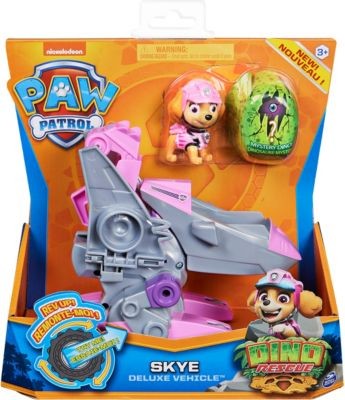 Spin Master PAW Patrol Dino Rescue Themed Basic Vehicles mit Hundefigur und Uberraschungs-Dinosaurier PAW Patrol Dino Rescue Themed Basic Vehicles с фигуркой собаки и динозавром-сюрпризом