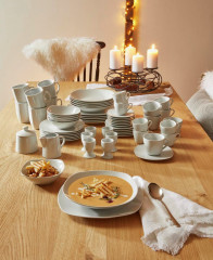 Van Well Van Well Kombiservice Atrium 62-tlg. Weiss Комбинированный сервиз Van Well Atrium 62 шт.