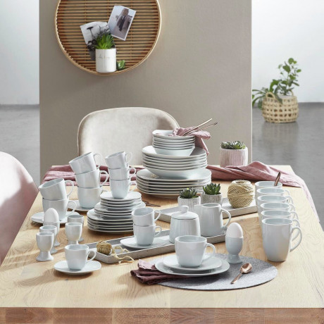 Van Well Van Well Kombiservice Atrium 62-tlg. Weiss Комбинированный сервиз Van Well Atrium 62 шт.