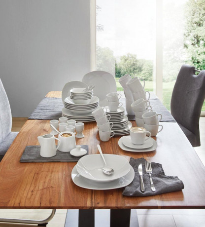 Van Well Van Well Kombiservice Atrium 62-tlg. Weiss Комбинированный сервиз Van Well Atrium 62 шт.