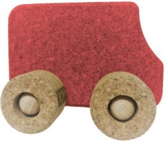 KORXX Spielzeugauto Kork Bus Пробковый автобус игрушечной машинки