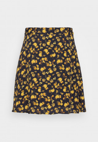 Tommy Hilfiger MOSS CREPE ROSE SHORT SKIRT Mini skirt orange КОРОТКАЯ ЮБКА MOSS CREPE ROSE Мини-юбка апельсин