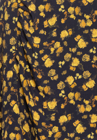 Tommy Hilfiger MOSS CREPE ROSE SHORT SKIRT Mini skirt orange КОРОТКАЯ ЮБКА MOSS CREPE ROSE Мини-юбка апельсин