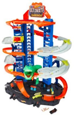 Mattel Hot Wheels Megacity Parkgarage T-Rex Angriff Hot Wheels Мегаполис Парковка Гараж T-Rex Attack