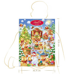 Lindt Teddy Wimmelbild Adventskalender 2025 Адвент календарь, 35 сладких сюрприза, 800 г, 3 штуки