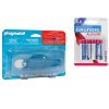 PLAYMOBIL PLAYMOBIL 2er Set: Unterwassermotor + 4 GRUNDIG-Alkaline Batterien AA\/LR6 1 Комплект PLAYMOBIL из 2 шт.: подводный мотор + 4 щелочные батареи GRUNDIG AA/LR6 1