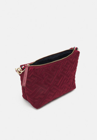 Tommy Hilfiger MY IDOL SHOULDER BAG MONO Handbag rouge СУМКА НА ПЛЕЧ MY IDOL МОНО Сумочка румяна