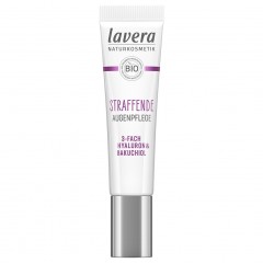 lavera Augencreme straffend 3fach Hyaluron & Bakuchiol Укрепляющий крем для кожи вокруг глаз с тройной гиалуроном и бакучиолом