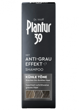 Plantur 39 Anti-Grau Effekt Shampoo Kuhle Tone, Шампунь Plantur 39 против седины холодный оттенок, 200мл