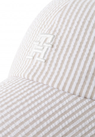 Tommy Hilfiger ICONIC PREP Cap beige weiss ICONIC PREP Кепка бежевый белый