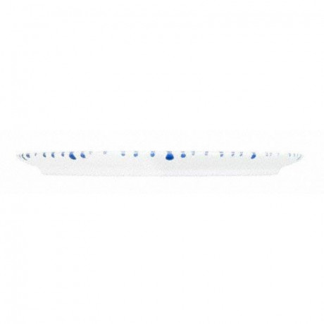 Gmundner Keramik Gmundner Keramik Blaugeflammt Platzteller Cup d: 32 cm / h: 2,2 cm Керамическая чашка Gmundner с синим пламенем под тарелку d: 32 см / высота: 2,2 см