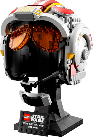 Lego Helm von Luke Skywalker (Rot Funf) Шлем Люка Скайуокера (Красная пятерка)