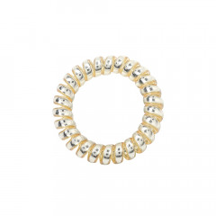 SOHO Metallic Spiral Haargummis Gold Металлические спиральные резинки для волос