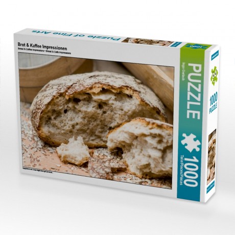 CALVENDO Puzzle CALVENDO Puzzle Brot Kaffee Impressionen Пазл CALVENDO Puzzle Bread Coffee Impressions