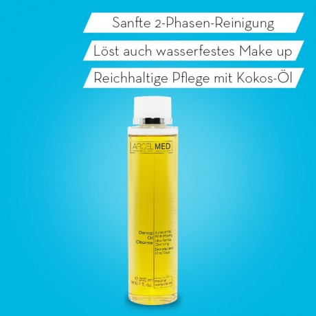 JEAN D'ARCEL Dermal Oil Cleanser ARCELMED 2in1 Reinigungsol lost wasserfestes Make-up Dermal Oil Cleanser ARCELMED очищающее масло 2 в 1 удаляет водостойкий макияж