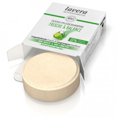 LAVERA Festes Pflegeshampoo Frische &amp; Balance, 50 g, Лавера Твёрдый шампунь для свежести и баланса кожи головы, органический зелёный чай и био-киноа, 50 г