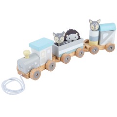 bieco Nachziehspielzeug Holz Bauklotze  Holztiere Holzzug Holzbausteine Steckspiel Nachziehspielzeug Игрушка-тяни деревянные строительные блоки деревянные животные деревянный поезд деревянные строительные блоки подключаемая игра игрушка-тяни