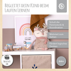 bieco Nachziehspielzeug Holz Bauklotze  Holztiere Holzzug Holzbausteine Steckspiel Nachziehspielzeug Игрушка-тяни деревянные строительные блоки деревянные животные деревянный поезд деревянные строительные блоки подключаемая игра игрушка-тяни