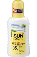 SUNDANCE Sonnenspray Солнцезащитный спрей sensitive LSF 50, 200 мл