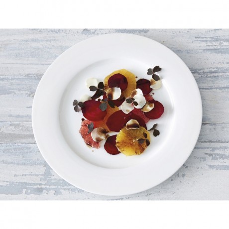 Bitz Bitz Bone China white Speiseteller 27 cm Обеденная тарелка Bitz Bone China белая 27 см