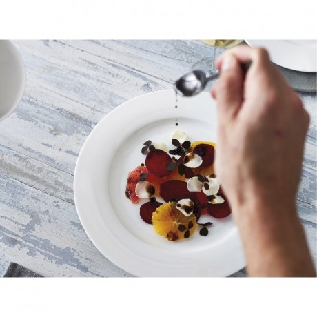 Bitz Bitz Bone China white Speiseteller 27 cm Обеденная тарелка Bitz Bone China белая 27 см