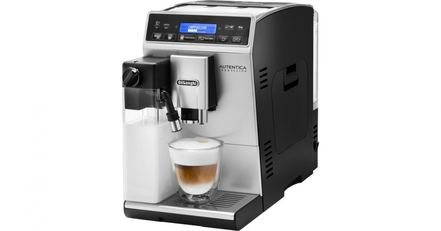 DeLonghi DeLonghi Autentica Cappuccino ETAM 29.660.SB, Vollautomat silber/schwarz silber, schwarz DeLonghi Autentica Cappuccino ETAM 29.660.SB, полностью автоматический серебристый/черный
