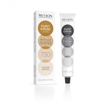 Revlon Professional Filters 3 in 1 Cream Nr. 730 Mittelblond Kupfer Intensiv 100 ml Фильтры 3 в 1 Крем №730 Средне-русый Медный интенсивный