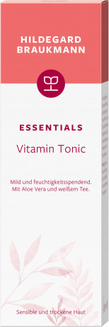 Hildegard Braukmann ESSENTIALS Vitamin Tonic, 200 ml, Hildegard Braukmann тоник для лица с витаминным комплексом, для всех типов кожи, для женщин, 200 мл