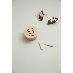 Kids Concept Holztrommel Trommel orange Soundspielzeug Деревянный барабан барабан оранжевый звук игрушки