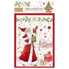 Heidel Weisse Weihnacht Adventskalender, Heidel Weisse Weihnacht шоколадный адвент-календарь 2026 «Белое Рождество», 24 фигурки, 75 г