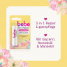 bebe Lippenpflege 3in1 Repair, 4,9 g, bebe восстанавливающий бальзам для губ 3 в 1 с глицерином, маслом авокадо и миндаля, 4,9 г