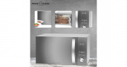 ProfiCook ProfiCook PC-MWG 1176 H, Mikrowelle silber/schwarz silber/schwarz ProfiCook PC-MWG 1176 H, микроволновая печь серебристый/черный