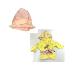 Woodyland Kuschelset Handtuch und Bademantel Полотенце и халат для объятий