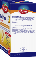 Abtei Gelatine Plus Pulver 400 g (4 x 100 g), Abtei Порошок желатина с витамином C для костей, хрящей и мышц, 400 г (4 × 100 г)