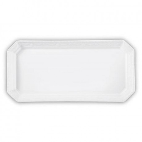 KPM Berlin KPM Kurland Weiss Konigskuchenplatte 33 xm 16 cm KPM Kurland Weiss King Блюдо для торта 33 x 16 см