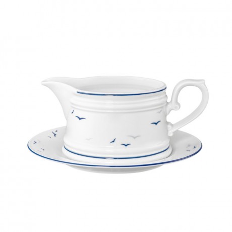 Tettau Tettau Worpswede 04164 Rugen Sauciere mit Unterteil 0,50 L Соусник Tettau Worpswede 04164 R?gen с подставкой 0,50 л