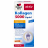 Doppelherz Kollagen 5000 Liquid, 14 Sticks x 10 ml, 140 ml, Коллаген 5000 мг с хондроитином, витаминами C, D и марганцем для хрящей, костей и мышц, питьевые стики со вкусом персика, 14 шт. по 10 мл