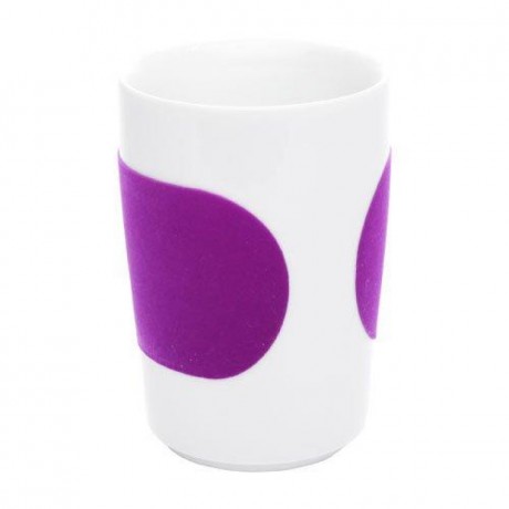Kahla Kahla Five Senses touch Banderole Maxi-Becher lila 0,35 L Кружка Kahla Five Senses Touch Banderole макси фиолетовая 0,35 л