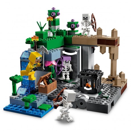 LEGO Minecraft 21189 Das Skelettverlies ЛЕГО Подземелье скелетов