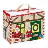 yoamo Wichtelwerkstatt Spielkoffer fur Kinder mit Holzfiguren Игровой шкаф Wichtelwerkstatt для детей с деревянными фигурками