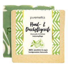 puremetics Hand- &amp; Duschpflegeseife Avocado Gruntee  Мыло для рук и душа Avocado Grunte