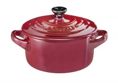 Le Creuset LE CREUSET Mini-Cocotte Kirschrot METALLICS rot LE CREUSET mini кокот вишнево-красный МЕТАЛЛИКИ
