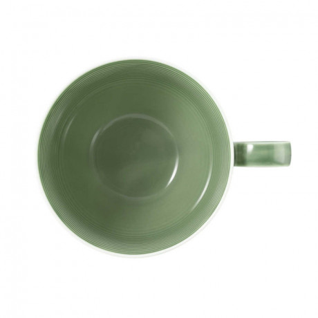 Seltmann Weiden Seltmann Weiden Beat Salbeigrun Milchkaffeeobertasse 0,35 L Seltmann Weiden Чашка для кофе Beat sage с зеленым молоком 0,35 л