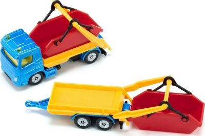 SIKU SIKU 1695 LKW mit Absetzmulde und Anhanger Грузовик SIKU 1695 с скипом и прицепом