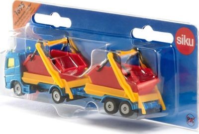 SIKU SIKU 1695 LKW mit Absetzmulde und Anhanger Грузовик SIKU 1695 с скипом и прицепом