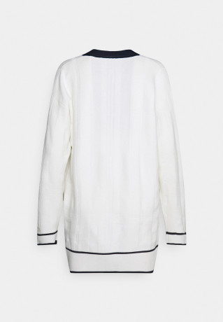 Tommy Hilfiger ICON CHECK  Cardigan ecru ICON CHECK Кардиган экрю