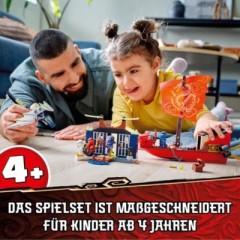 LEGO LEGO NINJAGO 71749 Flug mit dem Ninja-Flugsegler LEGO NINJAGO 71749 Ниндзя Полет на самолете