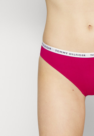 Tommy Hilfiger 3 PACK Briefs ital wine/gold/laz blue 3 НАБОР трусов Итальянское вино/золото/голубой лаз